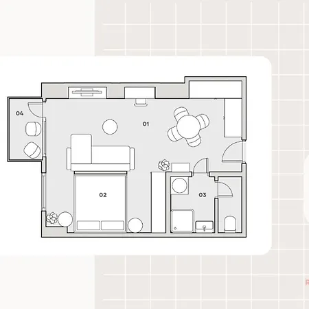 Rentero Fresh Next To Center * Prag